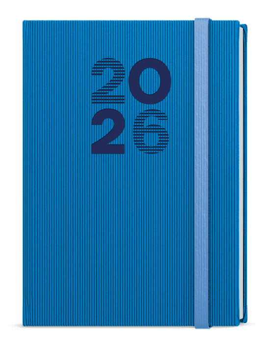 Baloušek Denní diář David - Vigo - A5 - modrá - BDD23-1-26