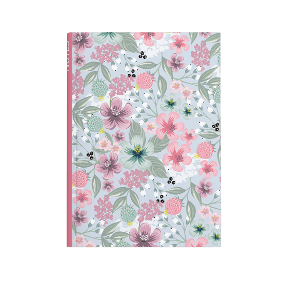 Baloušek Notes A5 - linkovaný - Růžový - BU069-9