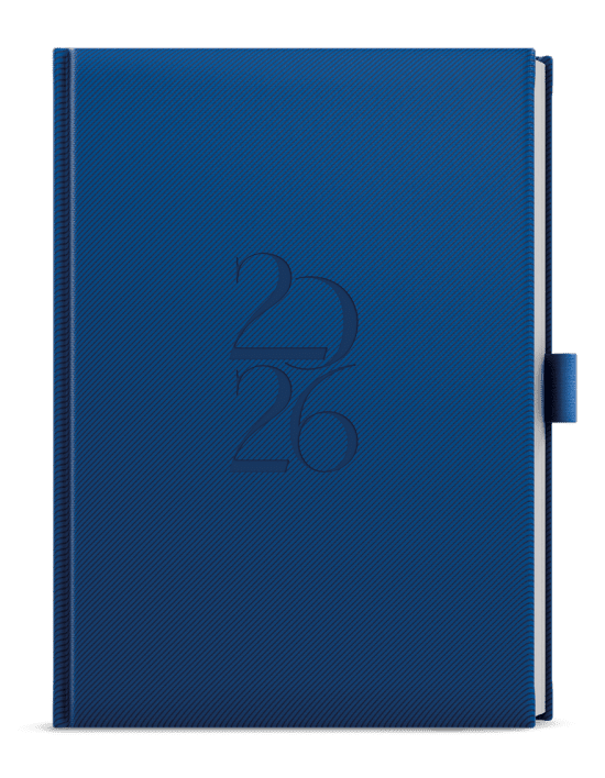 Baloušek Denní diář David - Deny - A5 - modrá - BDD19-1-26