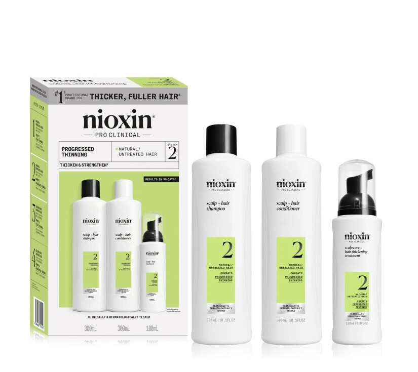 Nioxin Sada péče pro jemné a řídnoucí vlasy System 2