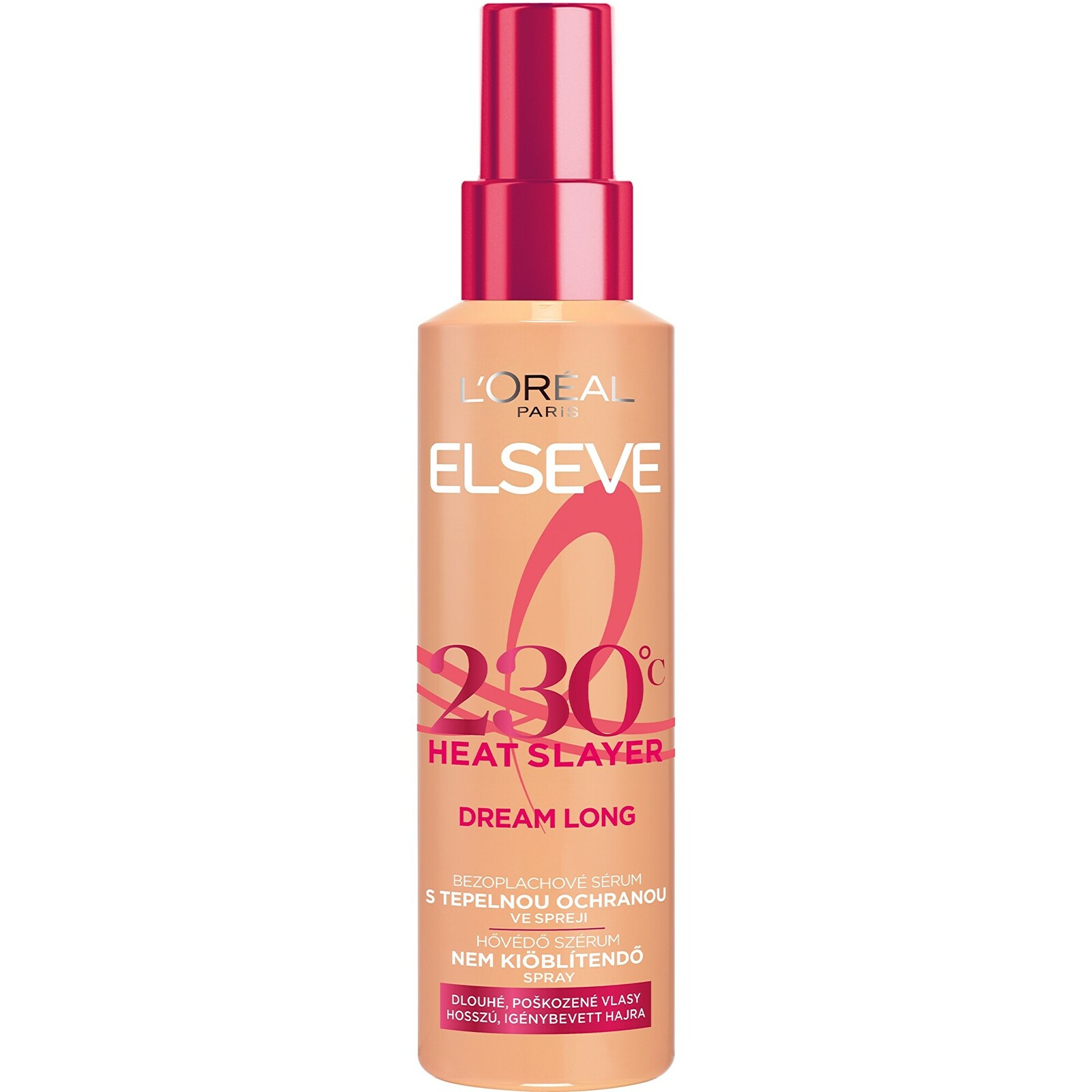 L'Oréal Paris Bezoplachový sprej s tepelnou ochranou Elseve Dream Long (The Heat Spray) 150 ml