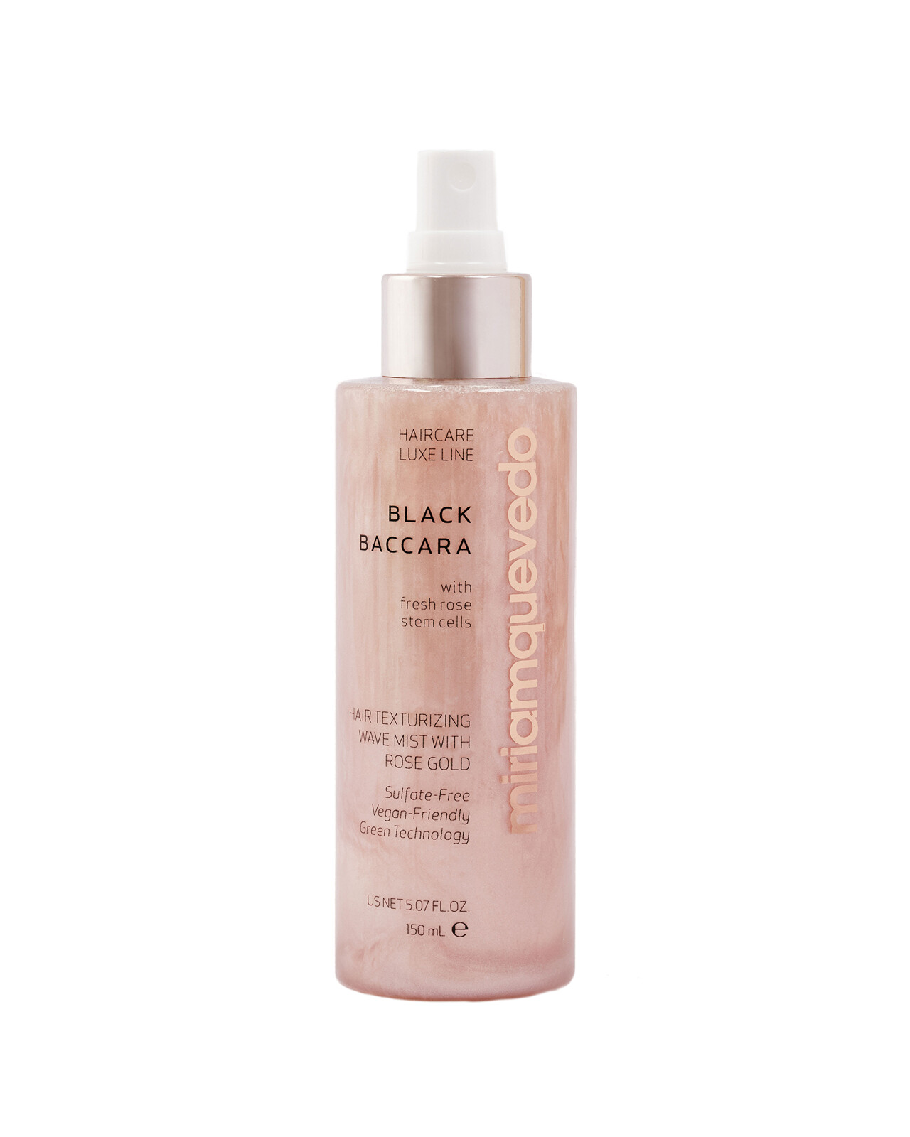 Miriam Quevedo Texturizační mlha na vlasy Black Baccara (Hair Texturizing Wave Mist) 150 ml