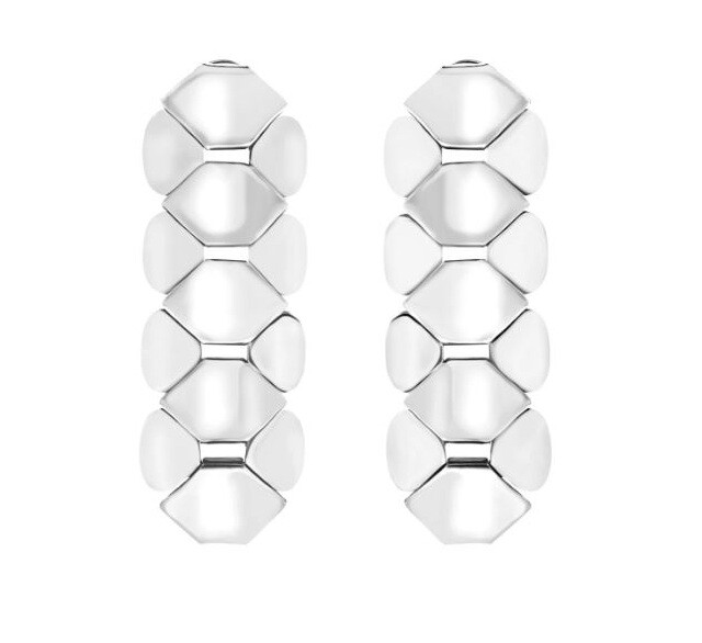 BREIL Extravagantní ocelové náušnice Hexagonia TJ3635