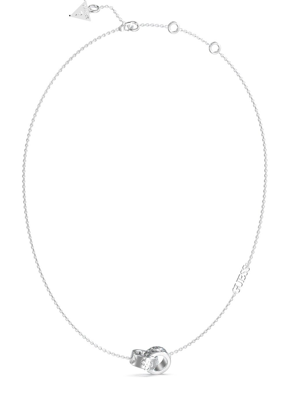 Guess Stylový ocelový náhrdelník 4G Forever JUBN03281JWRHT/U