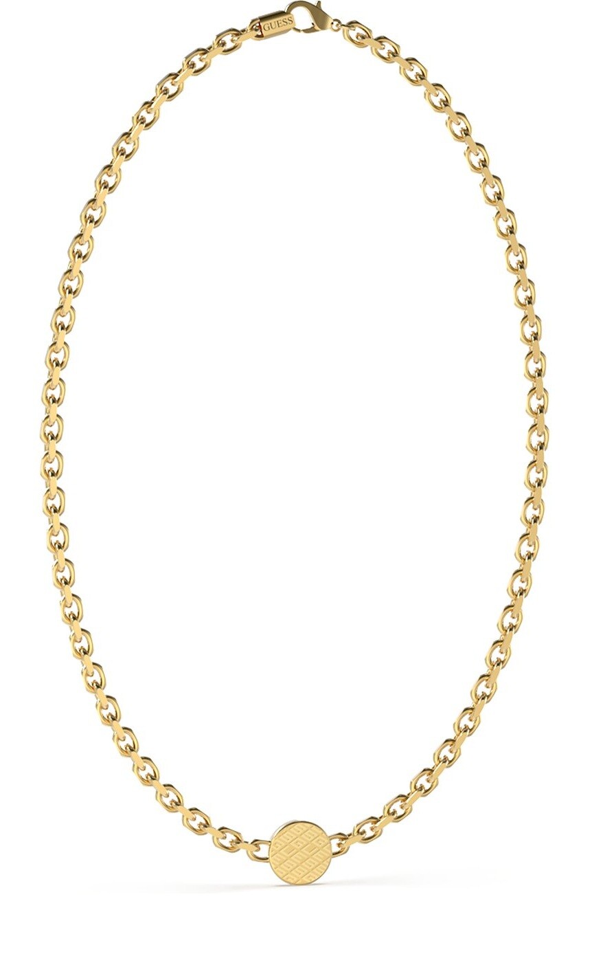 Guess Pánský pozlacený náhrdelník King’s Road JUMN03229JWYGT-U