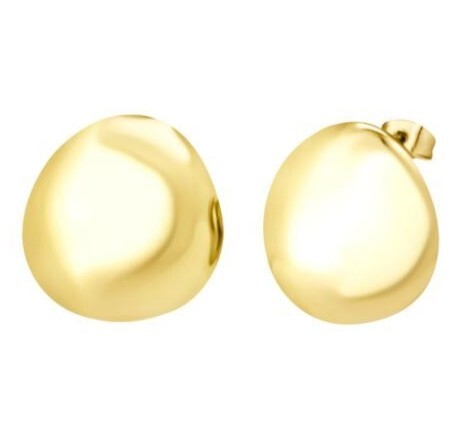 BREIL Módní pozlacené náušnice Bubble TJ3710