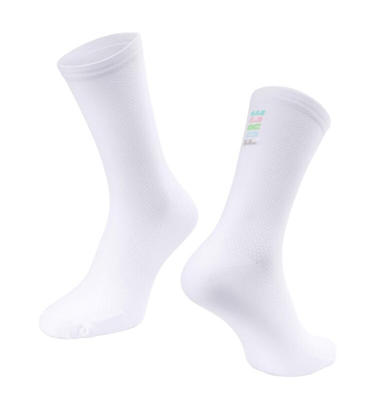 Force Ponožky COLOUR dlouhé bílé