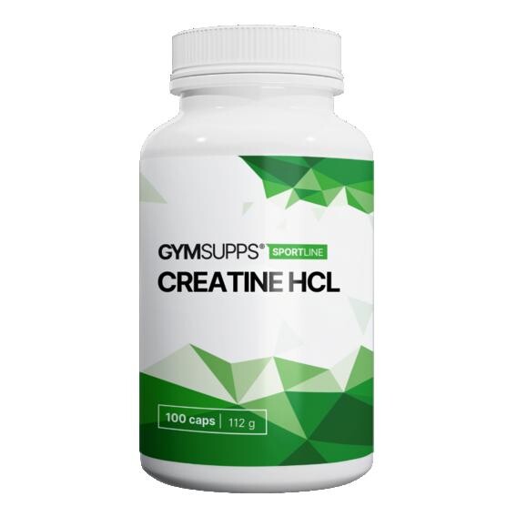 GymSupps Creatine HCL 100 kapslí