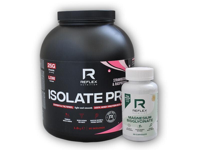 Reflex Nutrition Isolate PRO 1800g + Magnesium Bisglycinate 90 kapslí ZDARMA