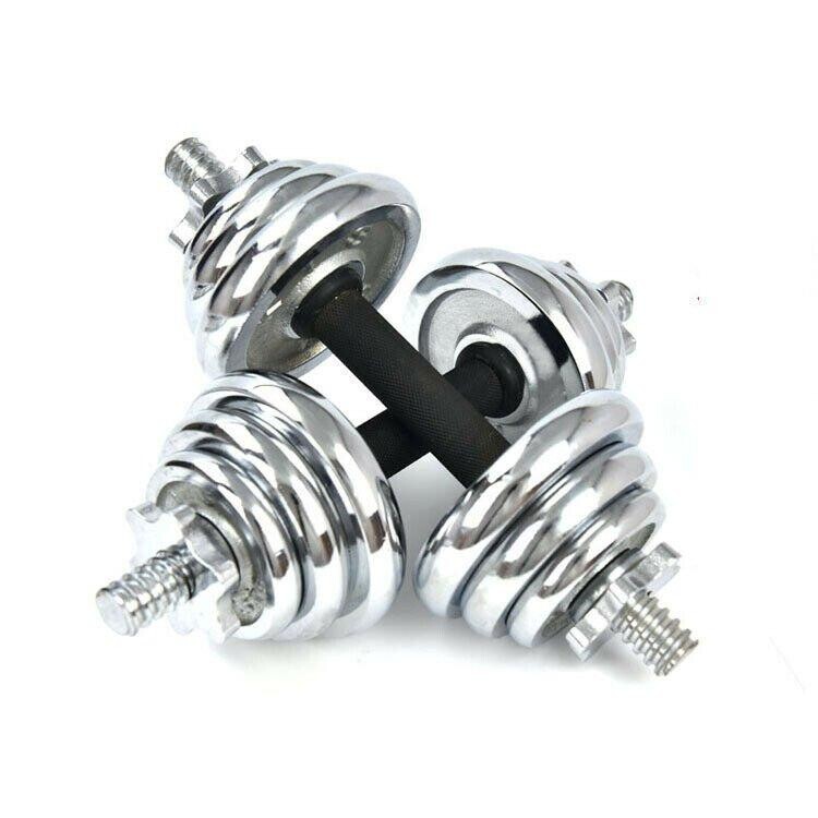 Sedco Nakládací činka chrom set 2 x 10 kg