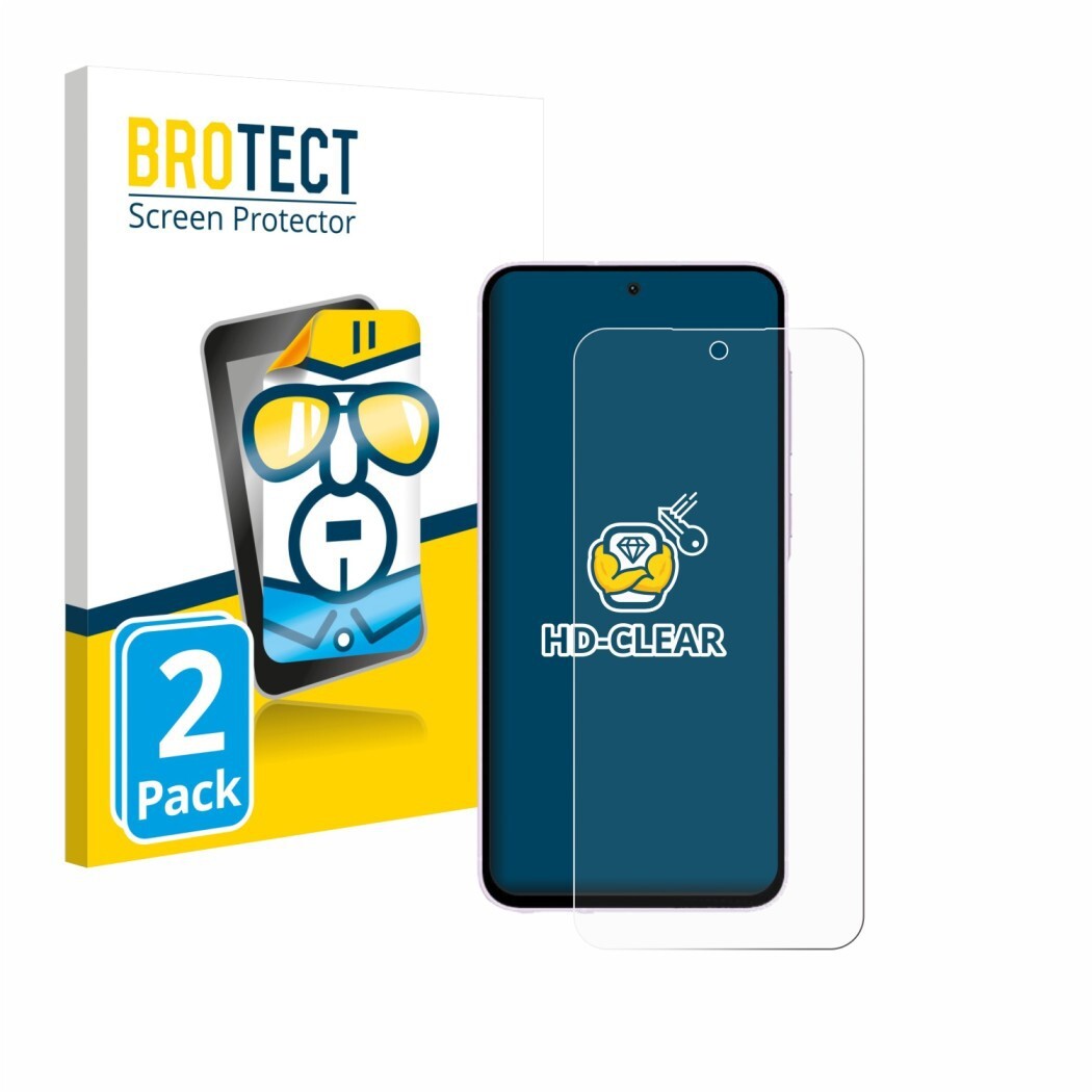 Ochranné fólie 2x BROTECT HD-Clear Screen Protector for Samsung Galaxy A56 5G