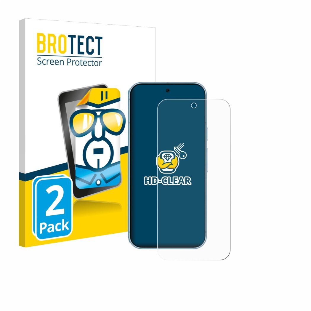 Ochranné fólie 2x BROTECT HD-Clear Screen Protector for Google Pixel 9 Pro XL