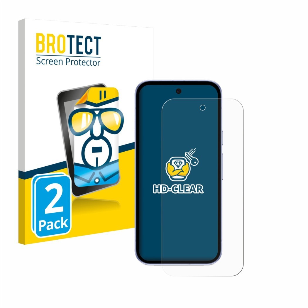 Ochranné fólie 2x BROTECT HD-Clear Screen Protector for Google Pixel 9a