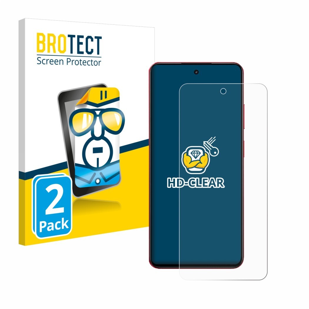 Ochranné fólie 2x BROTECT HD-Clear Screen Protector for realme 14x