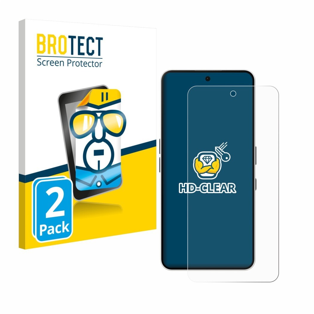 Ochranné fólie 2x BROTECT HD-Clear Screen Protector for Nothing Phone (3a)