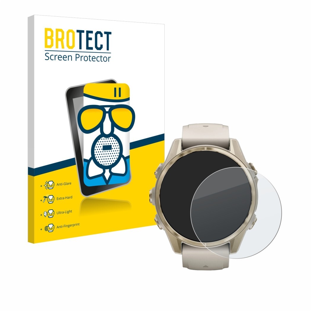 Ochranná fólie BROTECT AirGlass Matte Glass Screen Protector for Garmin Fenix 8 (43 mm)
