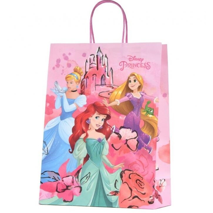 Taška dárková disney princezny 36 x 45 x12 cm