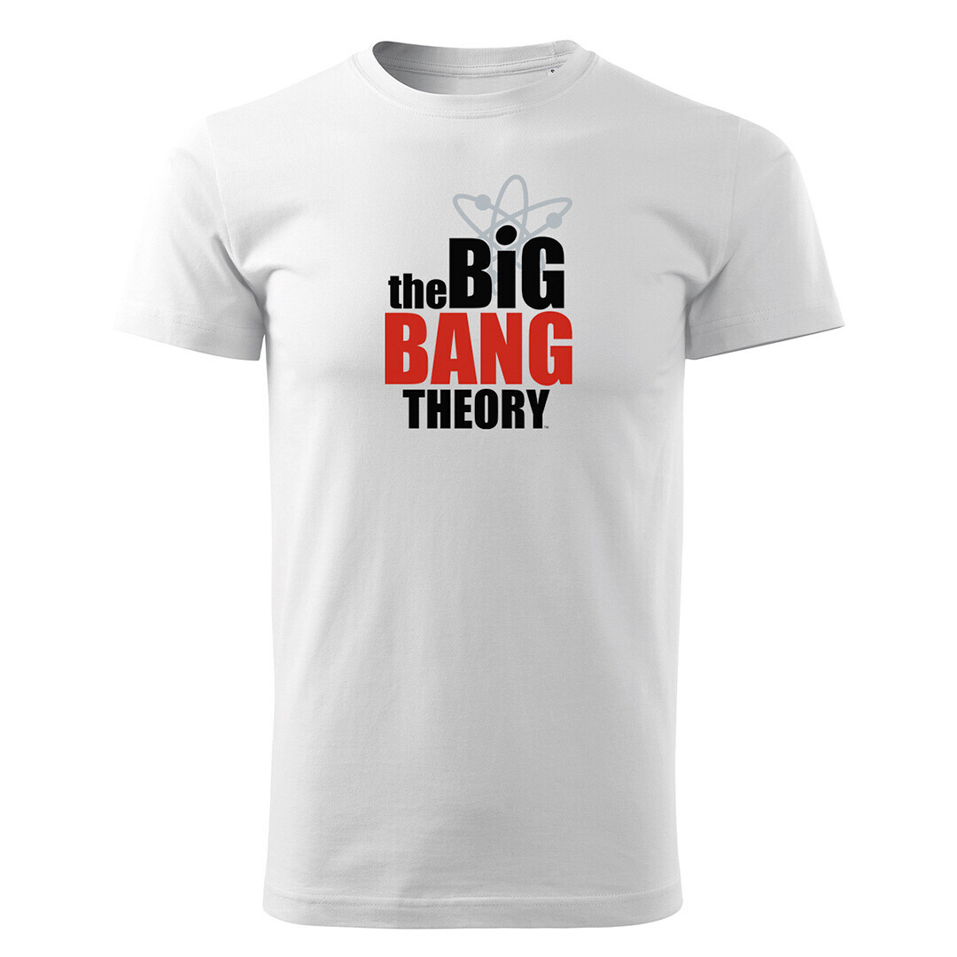 Europosters Tričko The Big Bang Theory - Logo, Pánské, Regular, M