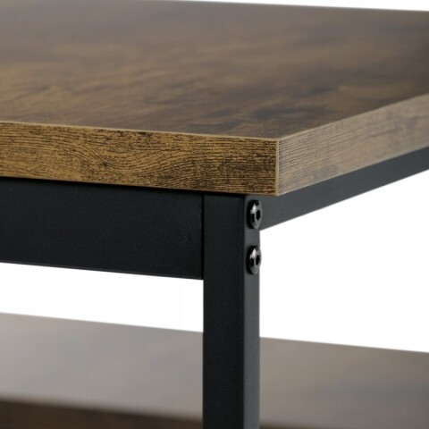 Jídelní set 1+2 stůl 110x60x75 lavice 98x30x47 staré dřevo AUT-G1175 OLW Akce, super cena, zlevněná doprava Autronic