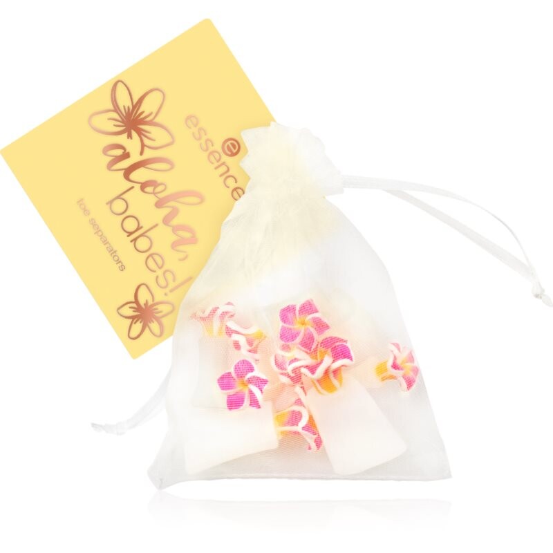 essence aloha, babes! pěnové oddělovače prstů 01 Beach Walk? Let's Talk! 8 ks