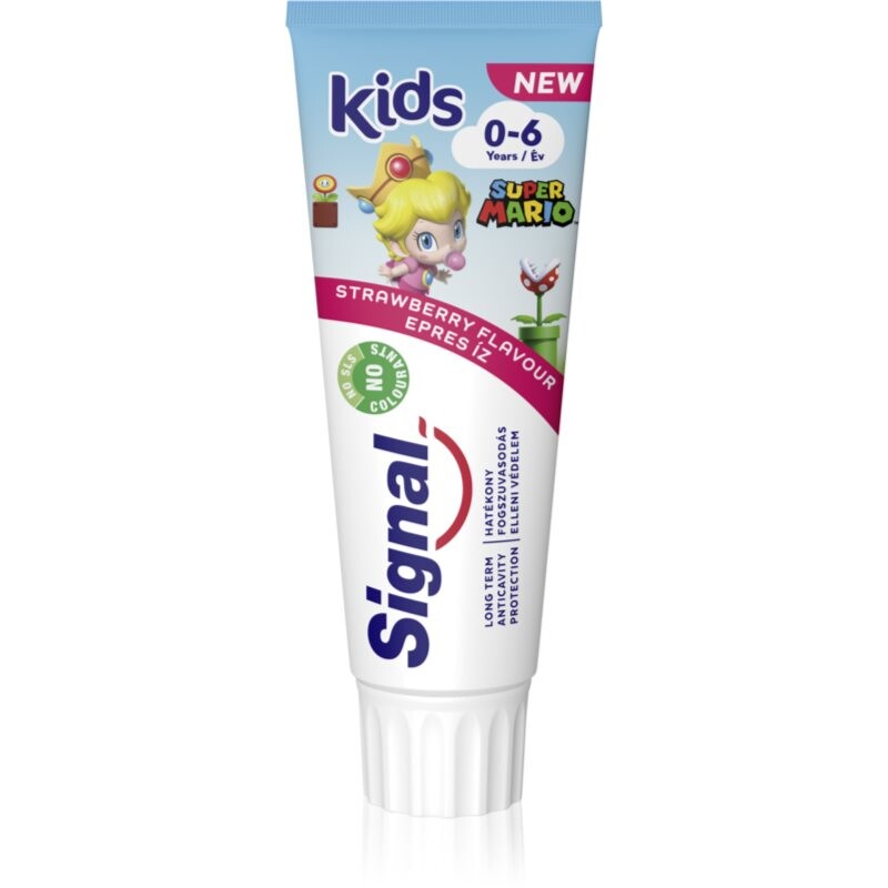 Signal Kids Strawberry dětská zubní pasta 75 ml