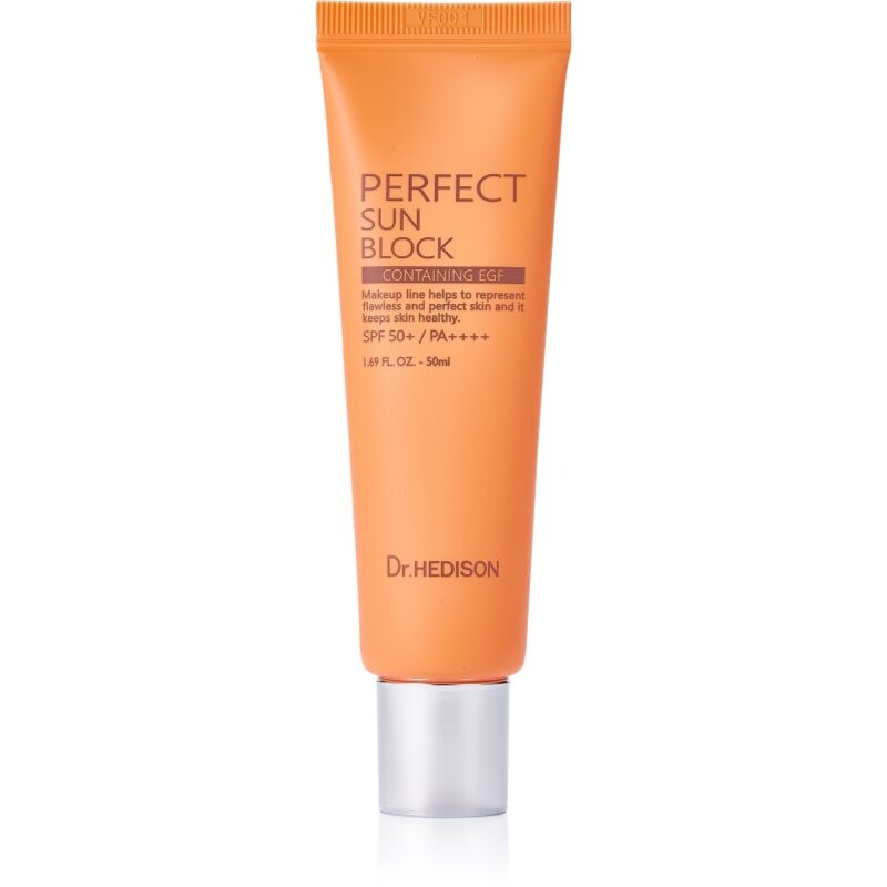 Dr. HEDISON Perfect Sun Block SPF 50+ opalovací krém s vyživujícím účinkem SPF 50+ 50 ml