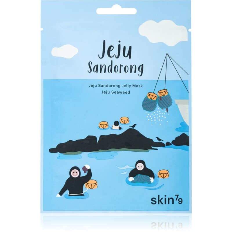 Skin79 Jeju Sandorong Jeju Seaweed plátýnková maska s čisticím efektem 33 ml