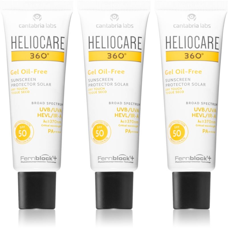 Heliocare 360° Gel Oil-Free gel na opalování SPF 50