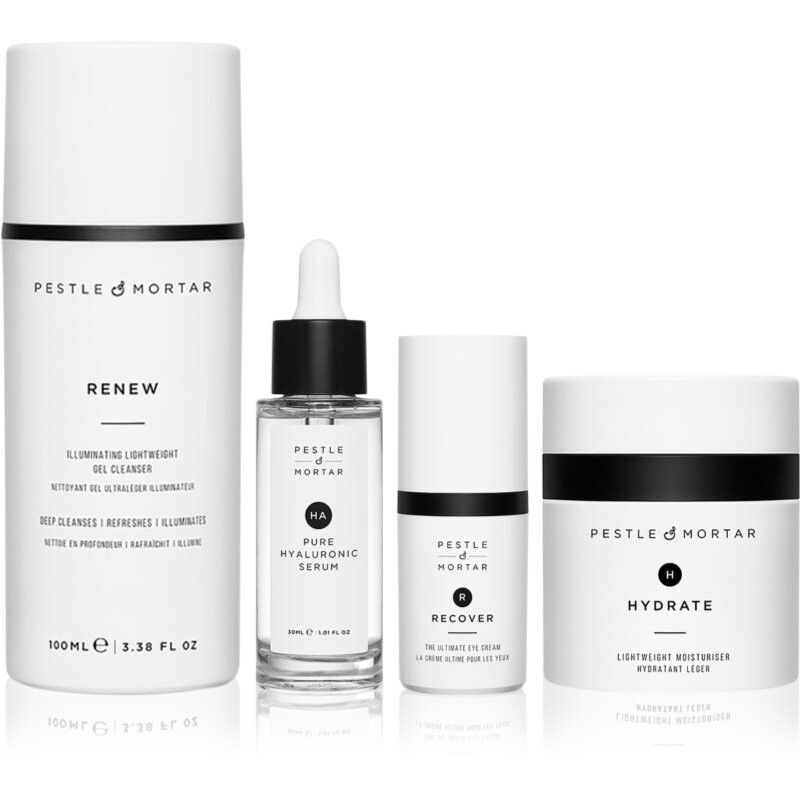 Pestle & Mortar Bestseller Set dárková sada pro dokonalou pleť 4x1 ks