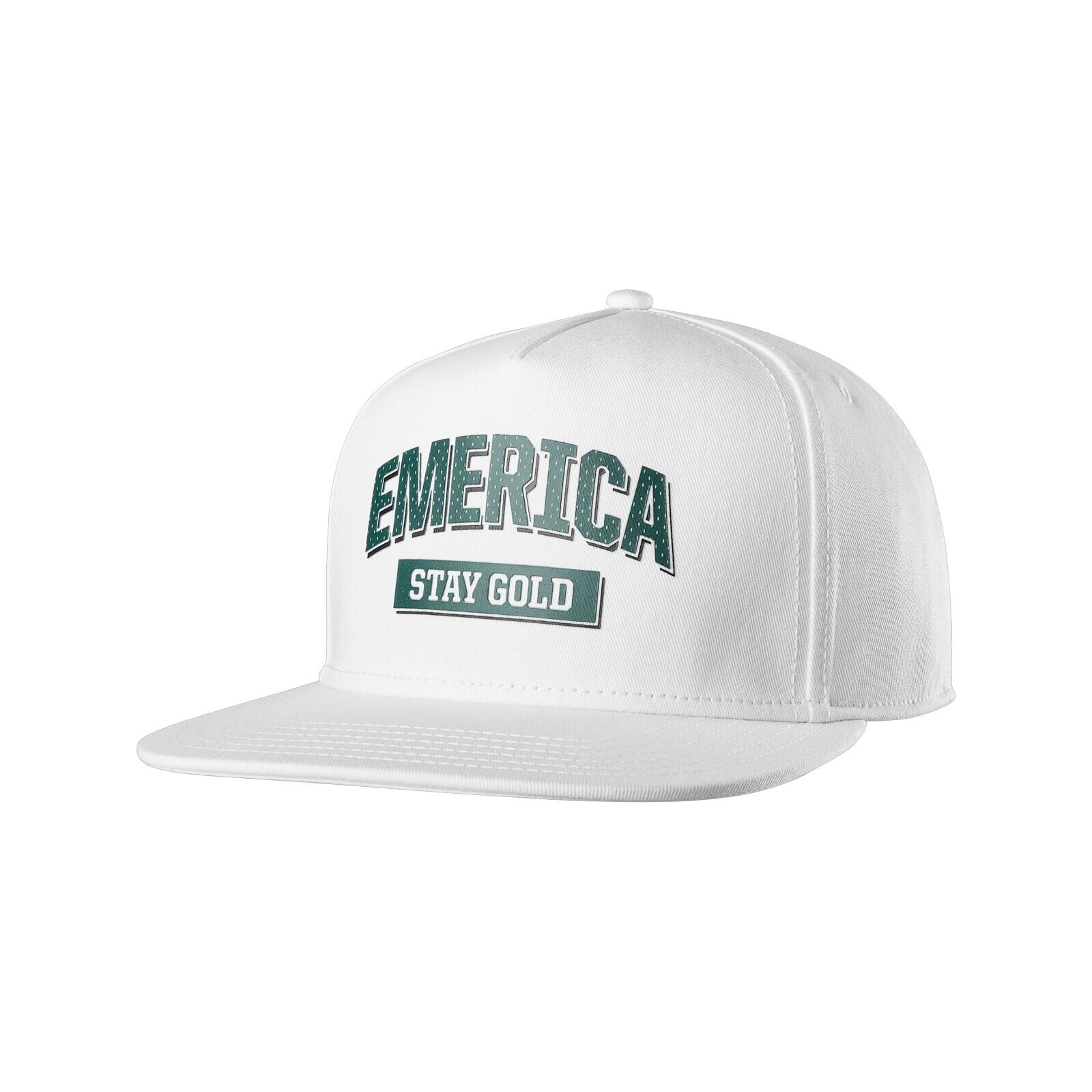 kšiltovka EMERICA - Team Stay Gold Snapback White (100) velikost: OS