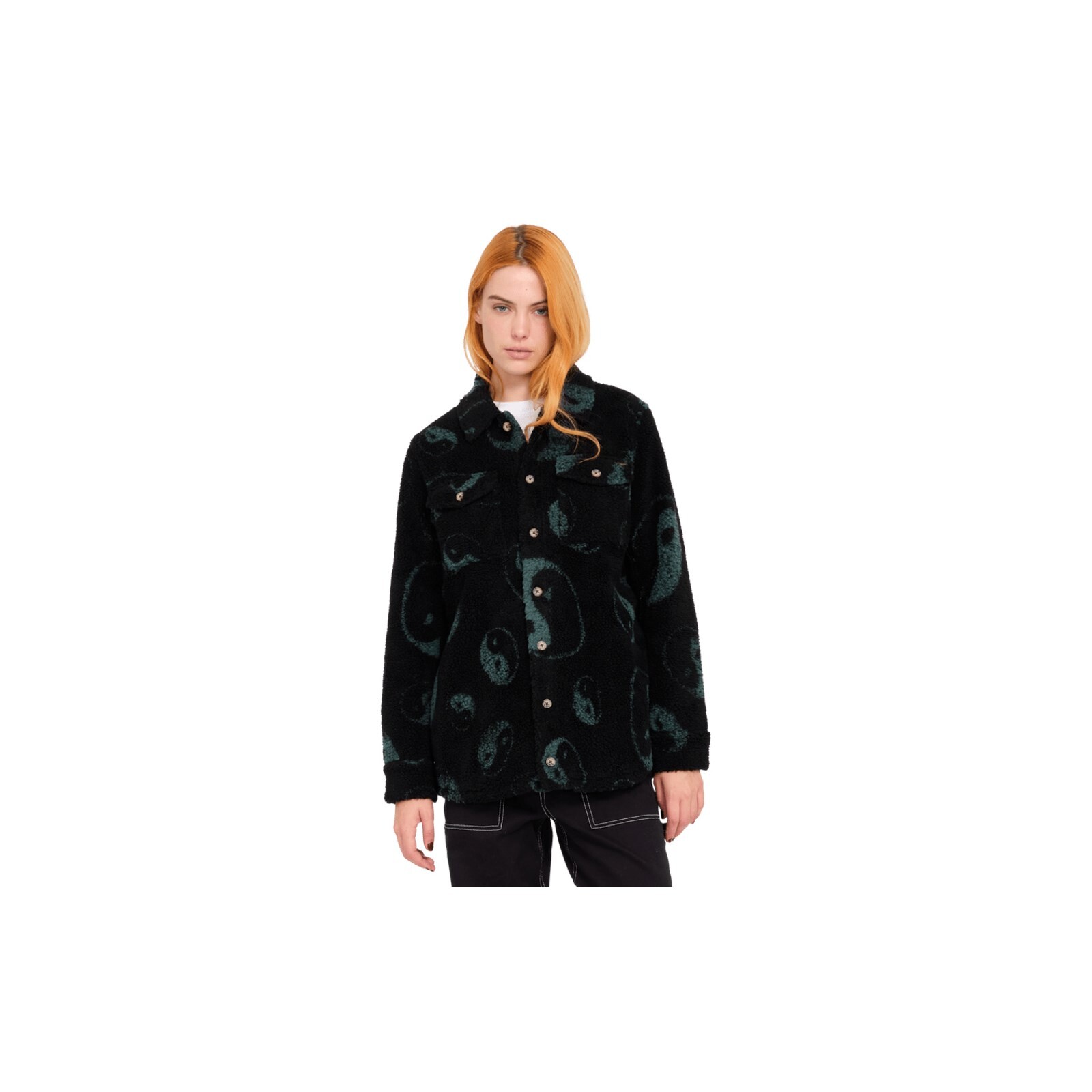 bunda VOLCOM - Silent Sherpa Jacket (BLC)