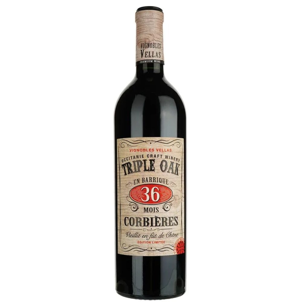 Vignobles Vellas Corbières triple Oak 0,75l