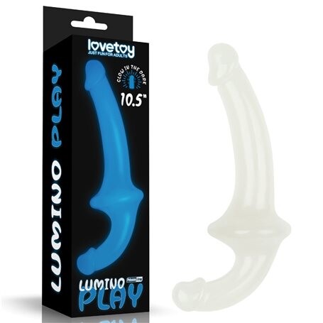Dvojité dildo Lovetoy LUMINO PLAY 10.5'' Lovetoy