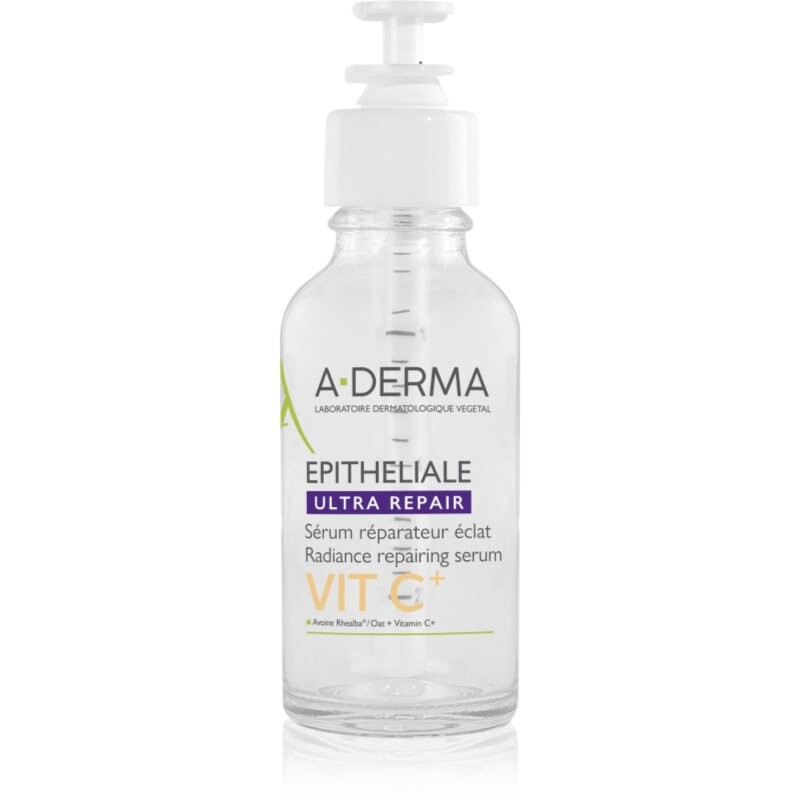 A-Derma Epitheliale Ultra Repair VIT C+ Radiance Repairing Serum regenerační a rozjasňující sérum s vitaminem C 30 ml