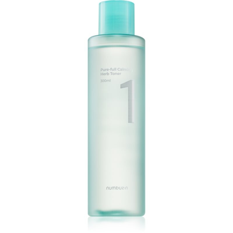 Numbuzin No. 1 Pure-Full Calming Herb Toner zklidňující pleťové tonikum pro problematickou pleť 300 ml