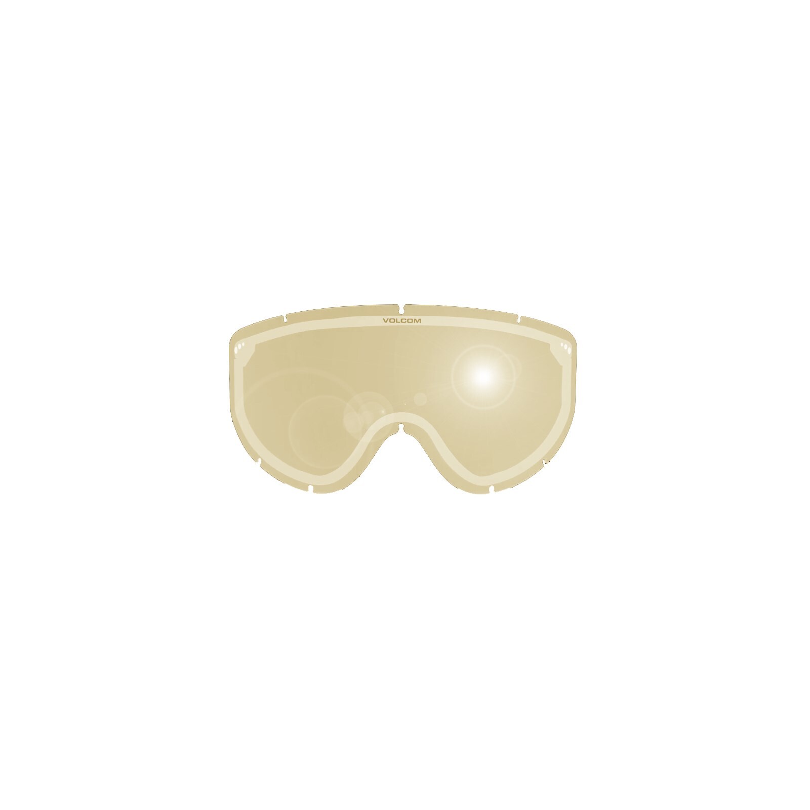 náhradní sklo VOLCOM - Footprints Lens Gold Chrome - EA (0000) velikost: OS