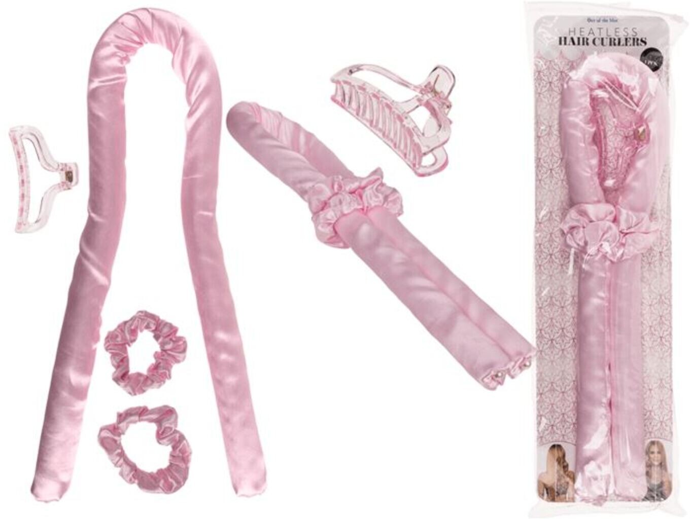 Bezteplotní natáčky na vlasy Barva: Modrá