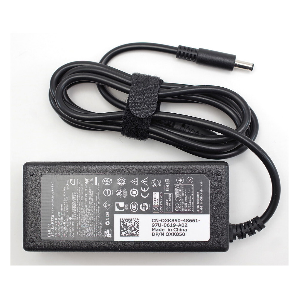 adaptér pro notebooky Dell 65W - 19,5V/3,34A - 4,5x3,0mm