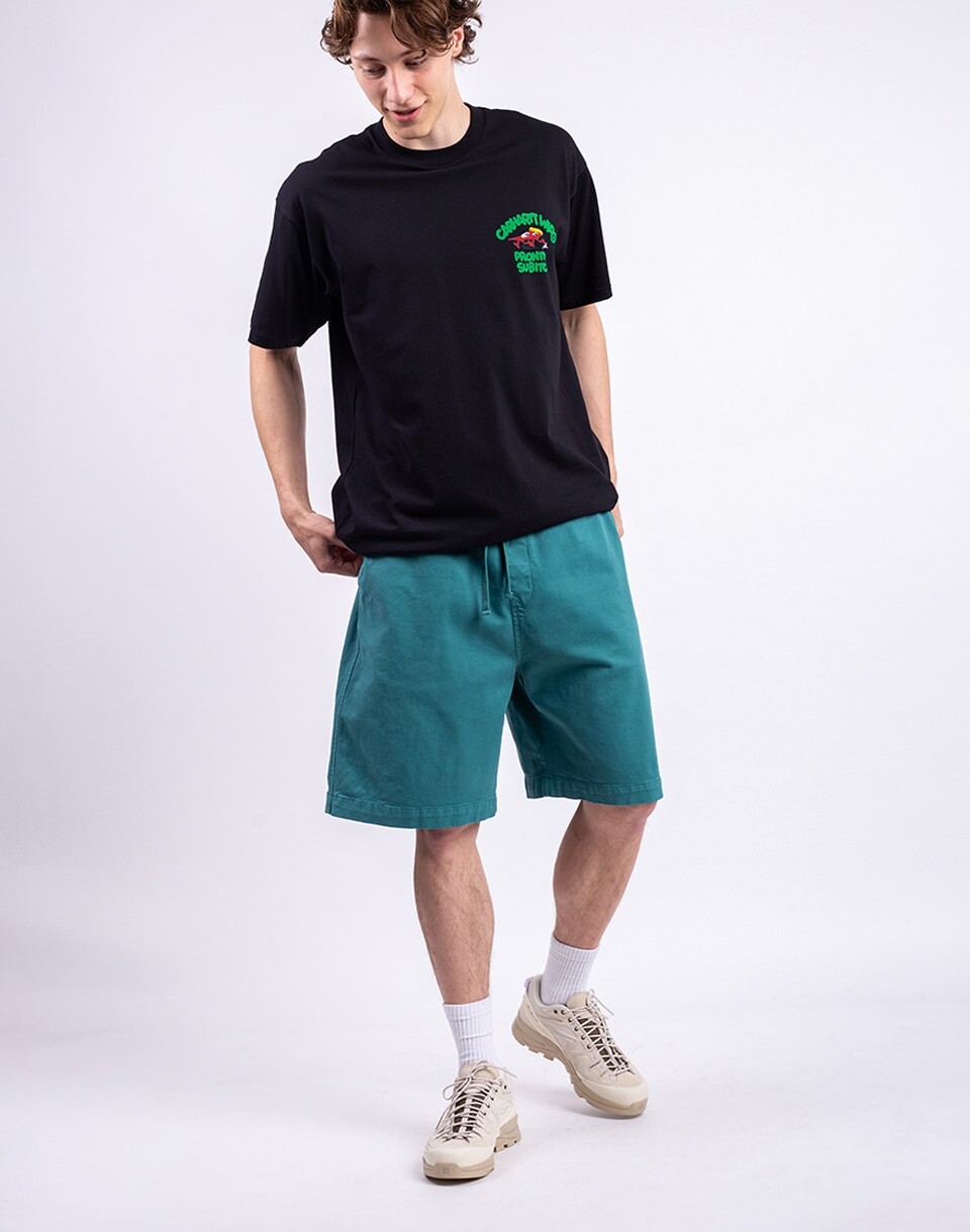 Carhartt WIP Floyde Short Saguro garment dyed S