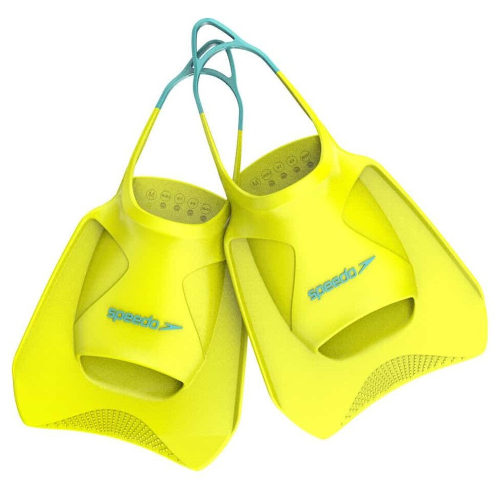 Speedo Biofuse Fitness Fin Hyper Yellow/Arctic Glass L