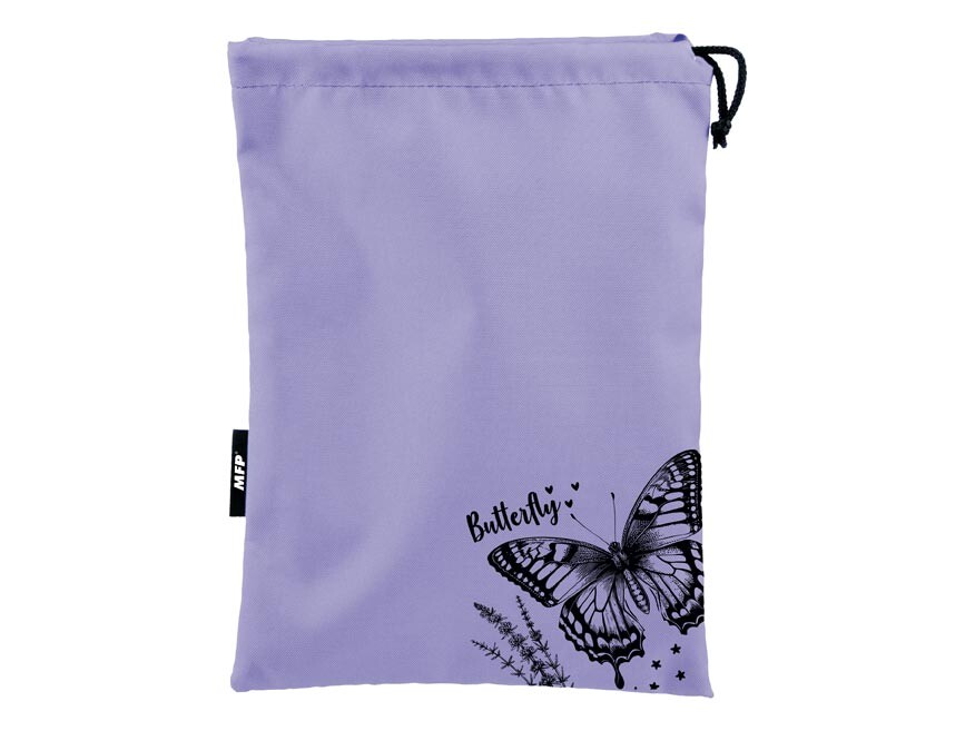 MFP 8040937 Sáček na přezůvky 27x36cm violet