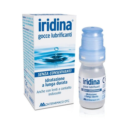 IRIDINA zvlhčující oční kapky 10ml