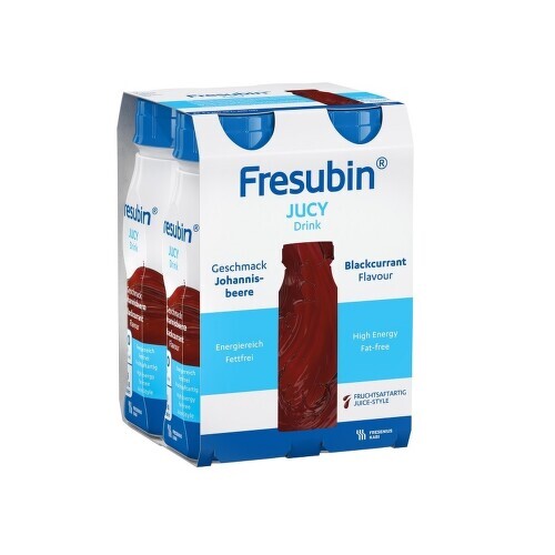 FRESUBIN JUCY DRINK PŘÍCHUŤ ČERNÝ RYBÍZ perorální roztok 4X200ML
