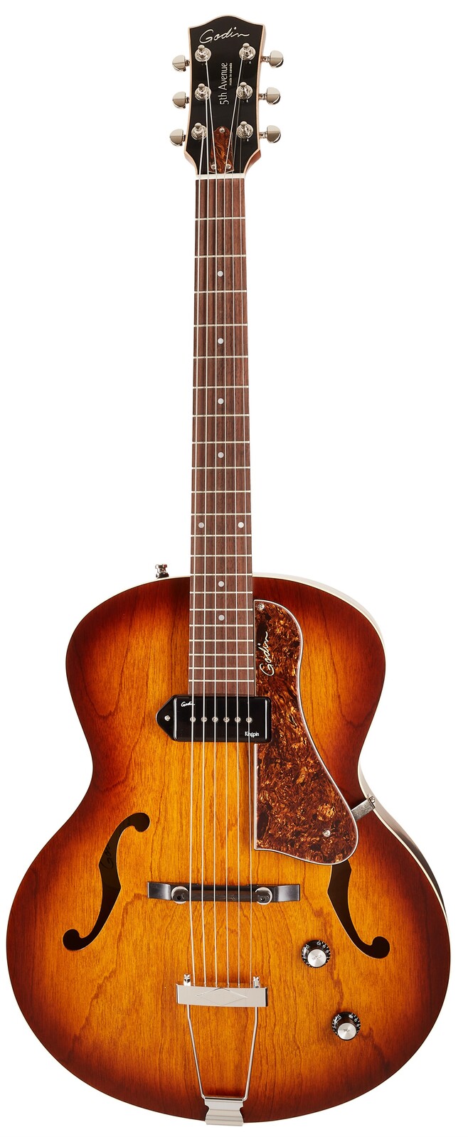 Godin 5th Avenue Kingpin P90 Cognac Burst (použité)