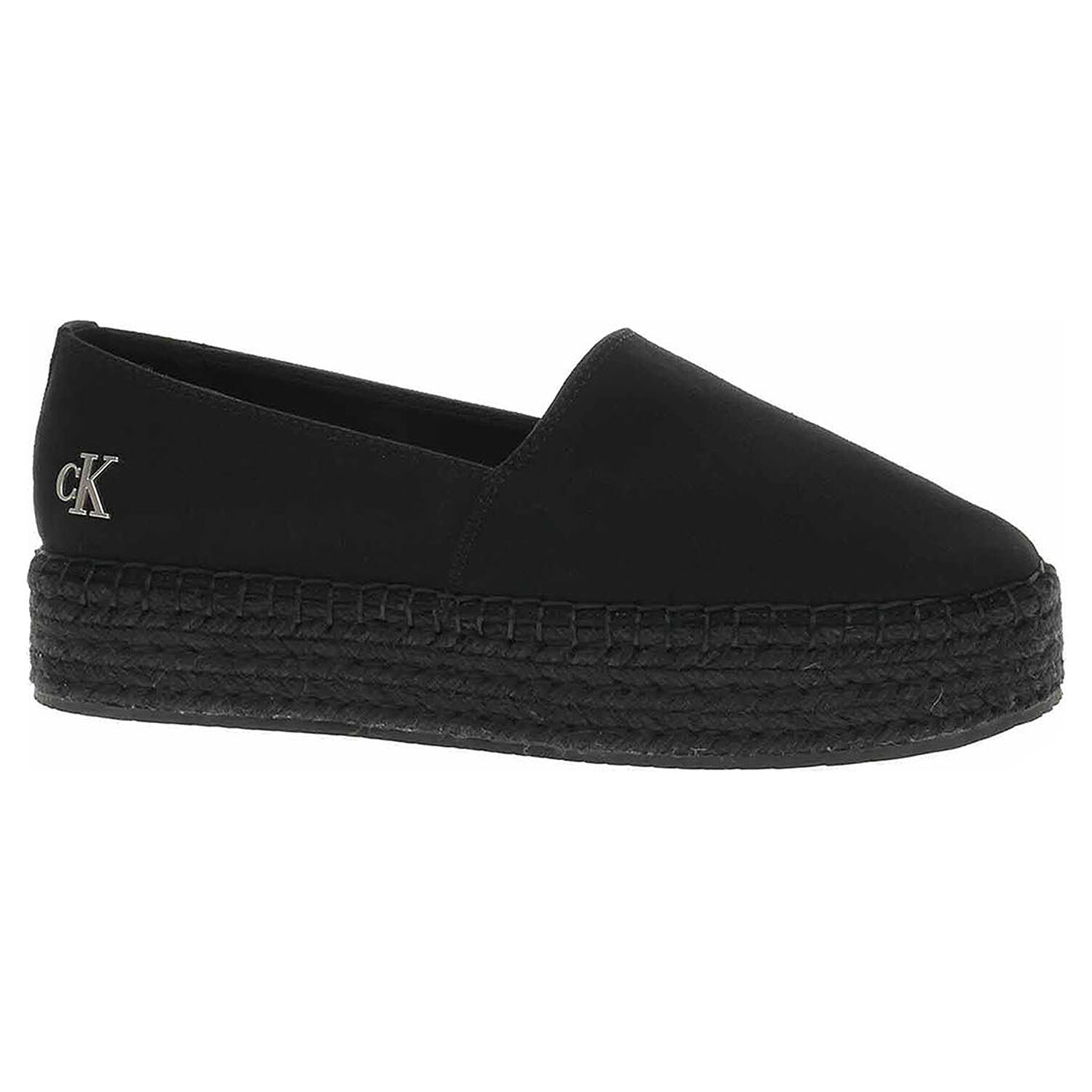 Ecco Calvin Klein dámské espadrilky YW0YW01737 0GJ Triple Black 23001132