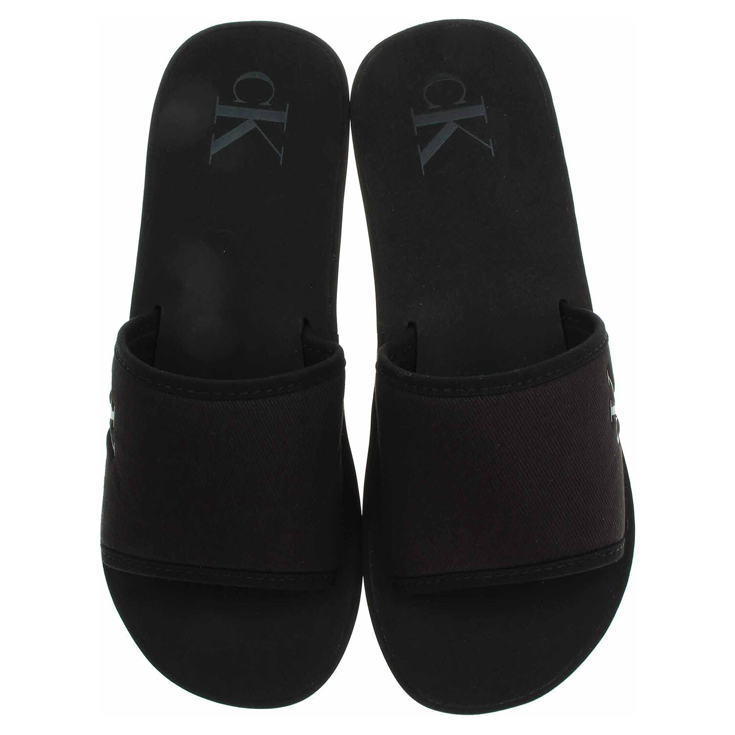 Ecco Calvin Klein dámské plážové YW0YW01725 0GJ Triple Black 23700554