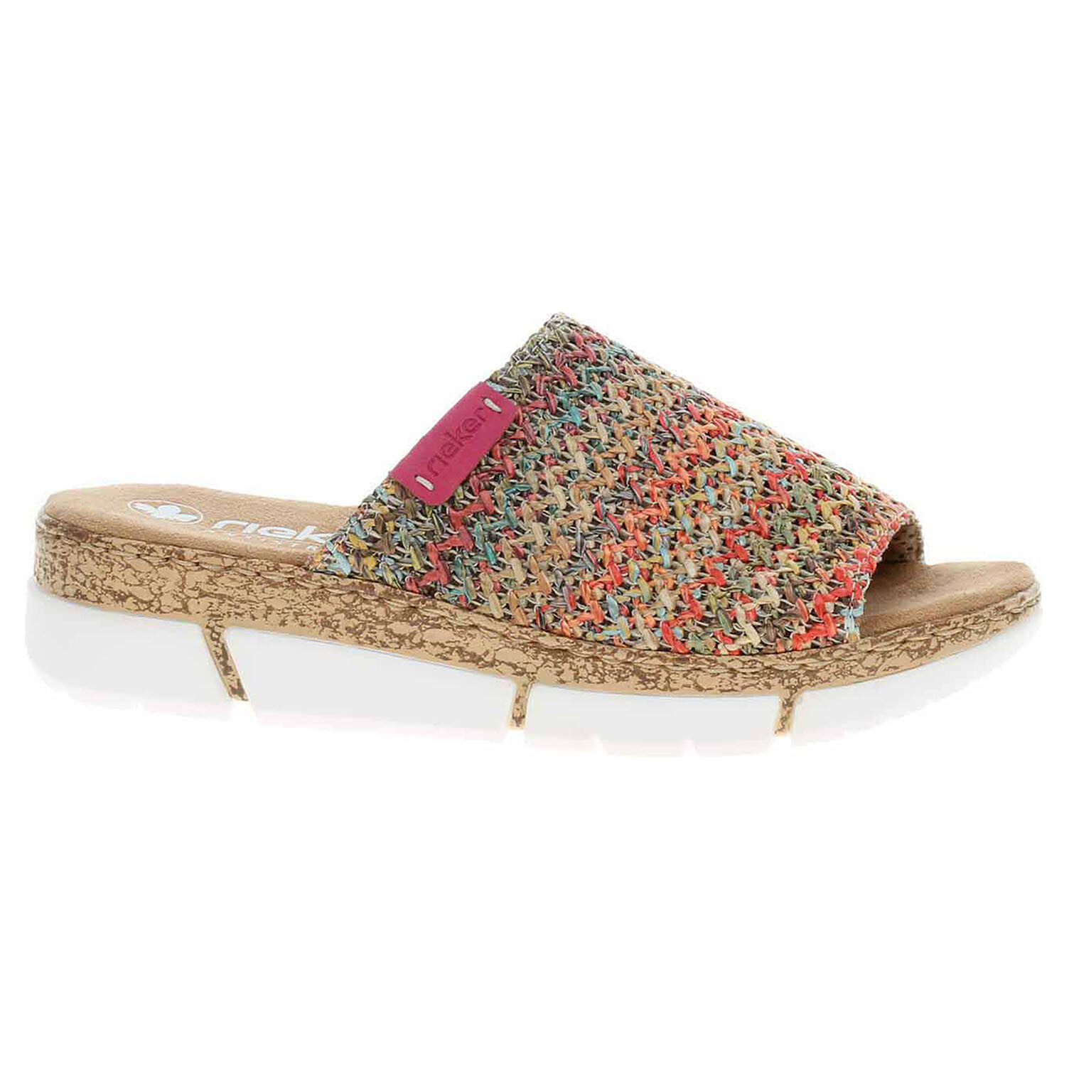 Ecco Dámské pantofle Rieker V2369-90 multi 23601300