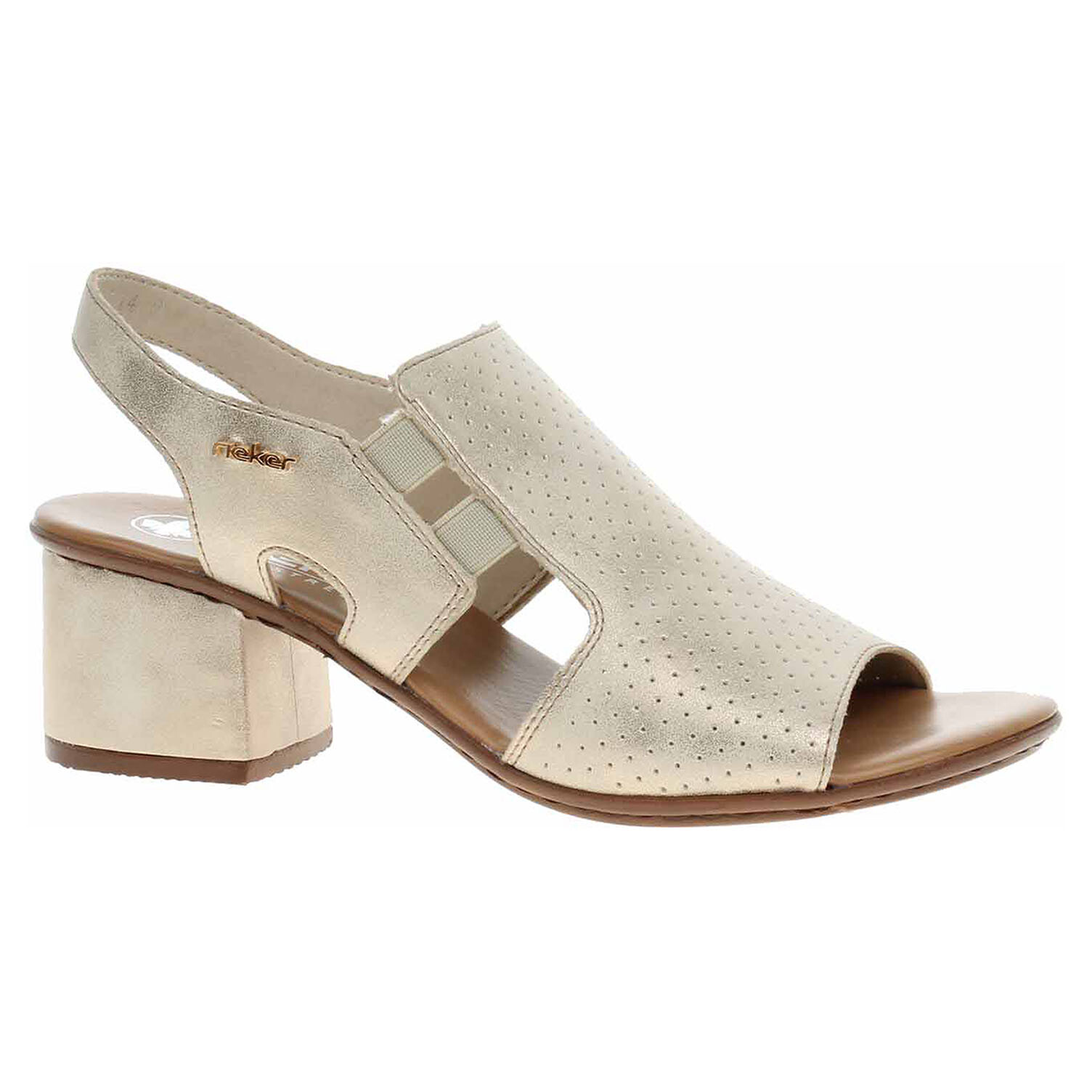 Ecco Dámské sandály Rieker 64665-60 beige 23802008