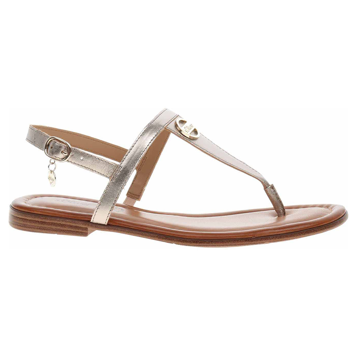 Ecco Dámské sandály s.Oliver 5-28105-44 platinum 23801981