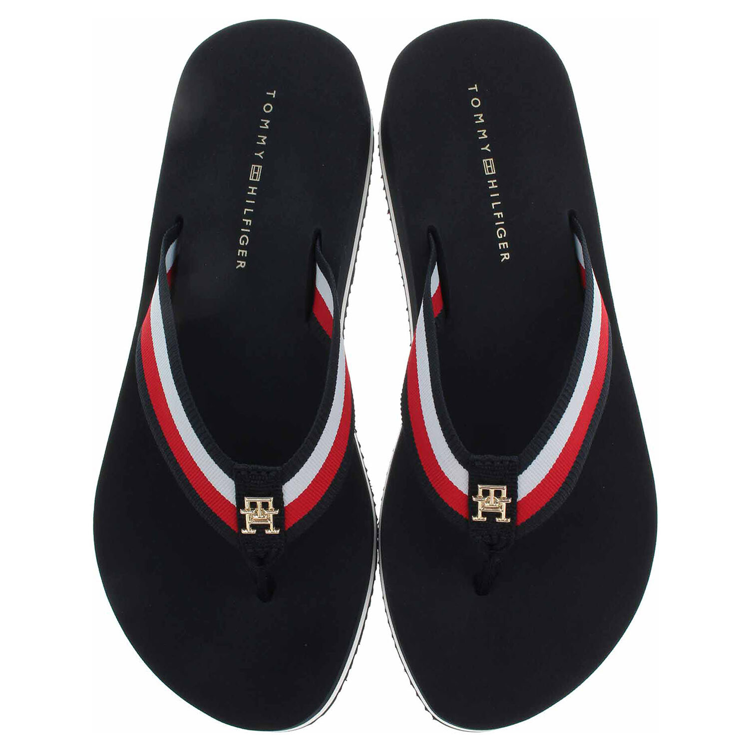 Ecco Tommy Hilfiger dámské plážové FW0FW08517 DW6 Space Blue 23700557